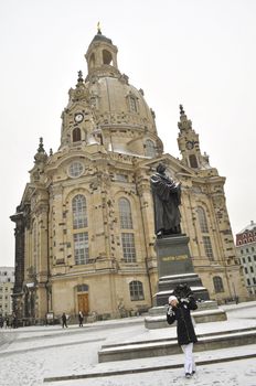 The Dresden Frauenkirche is a Lutheran church. Germany