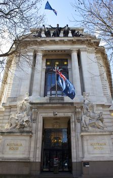 Australia House on the Strand in London