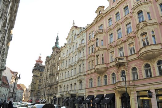 Viennese architecture in the Baroque style. Austria