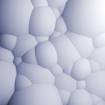 A 3d illustration of bubble background.