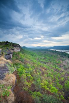 Phatam National Park with Mekong river in Thailand