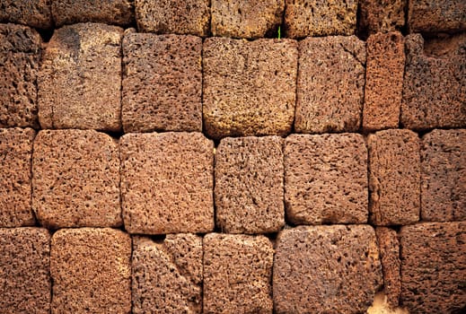 Background of stone wall texture