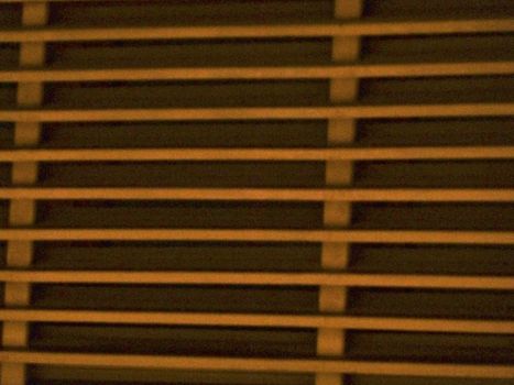 window slats at night as a background