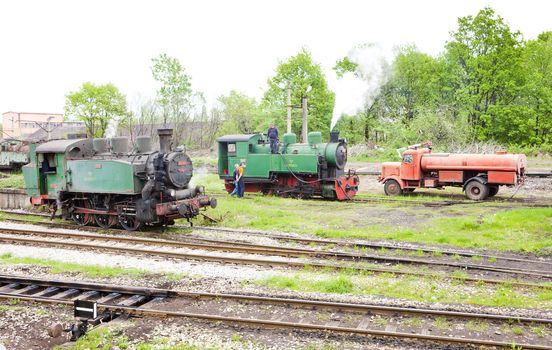 steam locomotives, Kolubara, Serbia