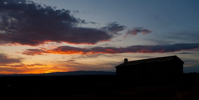 chapel, Plateau de Valensole, Provence, France