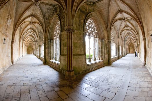 Royal cloister of Santa Maria da Vitoria Monastery, Batalha, Estremadura, Portugal