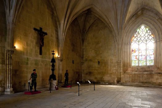 chapter hall of Santa Maria da Vitoria Monastery, Batalha, Estremadura, Portugal