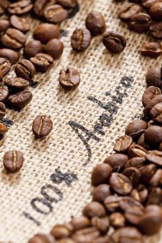 still life of coffee beans