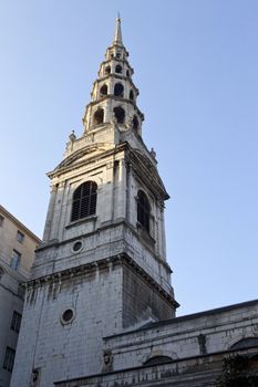 St. Brides Church in Fleet Street, London.