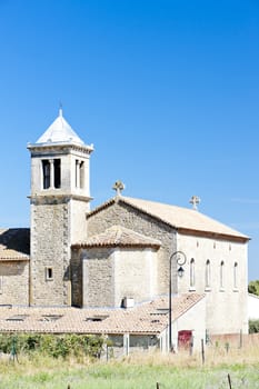 church in Vernegues, Provence, France