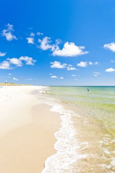 beach on Hel Peninsula, Pomerania, Poland