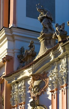 Church of St. Jan Nepomucky, Kutna Hora, Czech Republic