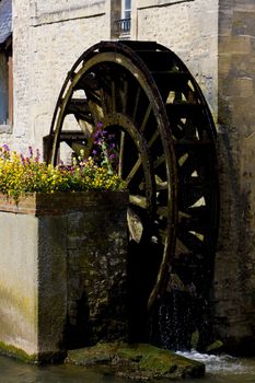 water mill, Bayeux, Normandy, France