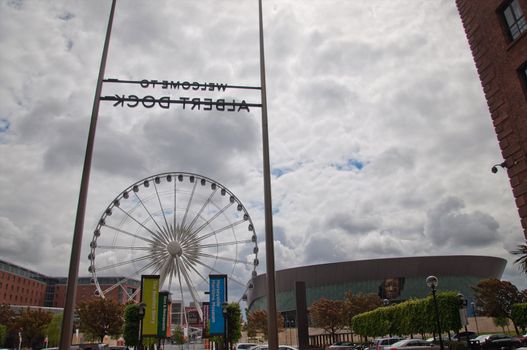 The redevelopment of Liverpool's Albert Dock is seen here.