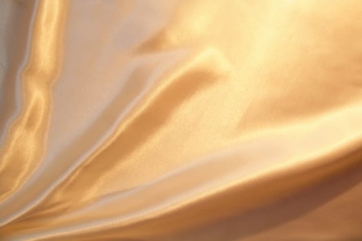 Smooth elegant gold satin can use as background