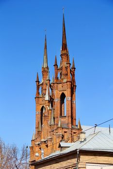 Image of roman catholic church in Russia