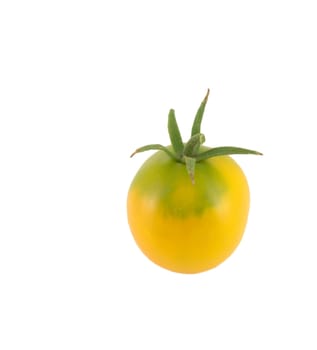 Tomatoe over white