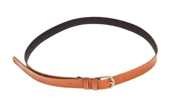 leather brown belt