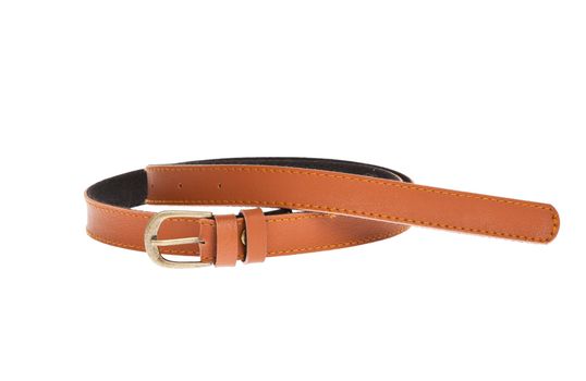 leather brown belt