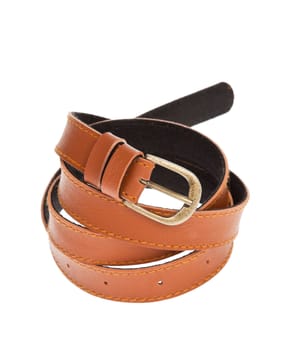 leather brown belt