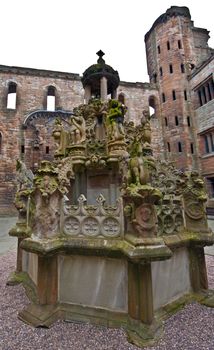 part of the famous Linlithgow Palace in Scotland