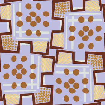 Kenyan style background with oblong circles and diagonal lines