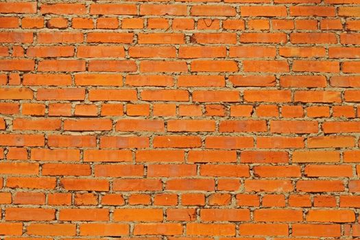 Red brick wall: can be used as background 