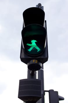 Famous 'Green Man' Symbol in Berlin.