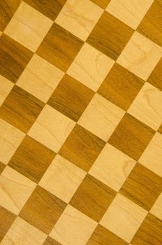 Fragment of checkers or chess board. Playful background.