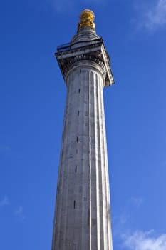 Monument in London.