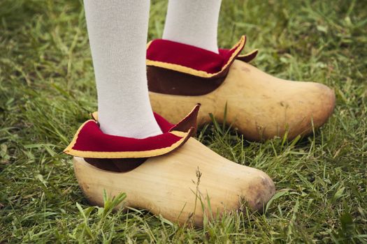 Dutch clogs - seen during Tulip Festival in Holland, Michigan.