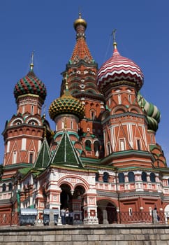 St Basil's Cathderal on Red Square, Moscow.