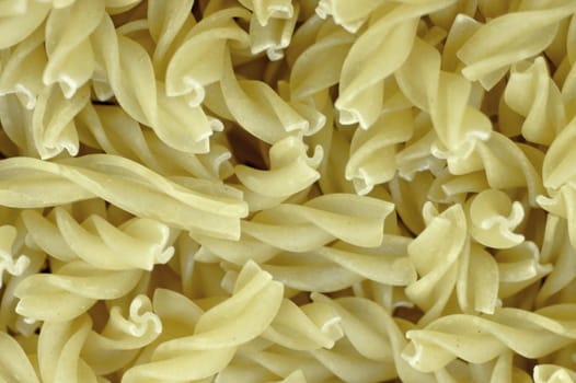 uncooked spaghetti background of close-up