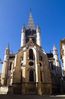 A Church In Dijon City ( Burgundy - France )