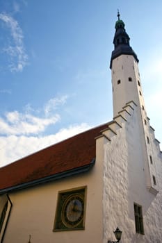 Church of the Holy Ghost in Tallinn, Estonia.