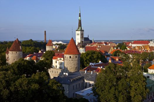 St. Olav's Church and Tower, Tallinn.