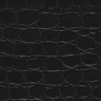 Black crocodile leather texture