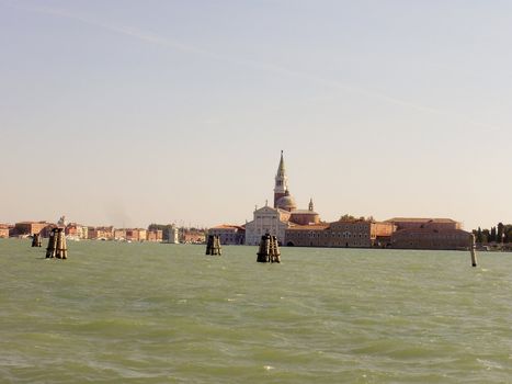 San Giorgio Maggiore Island in Venice, Italy.