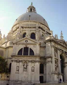 Santa Maria della Salute in Venice, Italy.