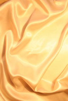 Smooth elegant golden silk can use as background