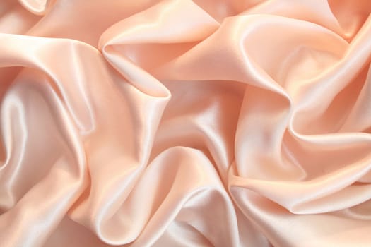 Smooth elegant pink silk can use as background