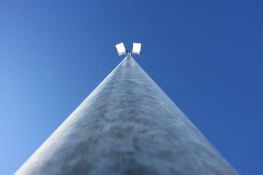 Close-up of a light pilon