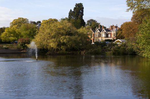 A view of Bletchley Park.