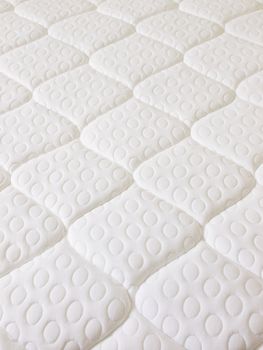 close up of a spring mattress