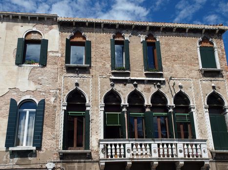 Venice - Buildings along the venetian canal