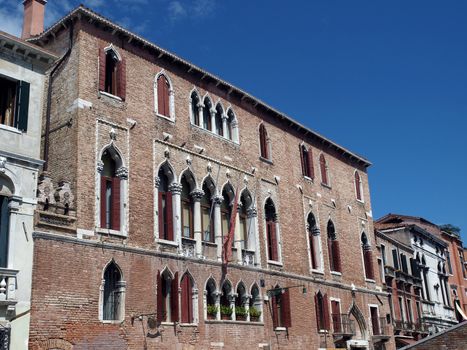 Venice - Buildings along the venetian canal