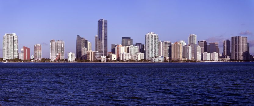 Panoramic Miami, Florida - seen morning time 