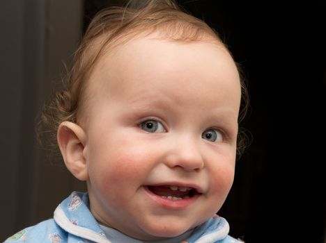 portrait of the boy infant