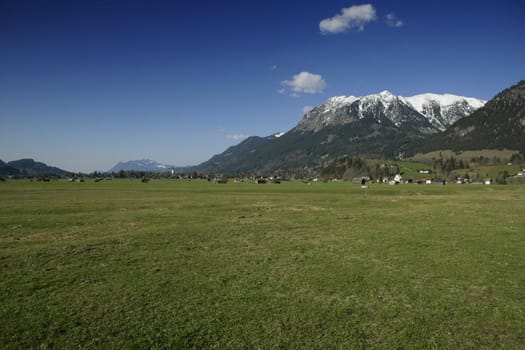 the famous alp mountains mountaineer range high