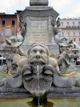 Fountain, Rome                               